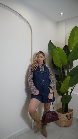 Salopette denim LIZZIE