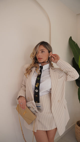 Tailleur DIANA beige