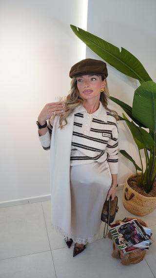 Pull AMOUR beige