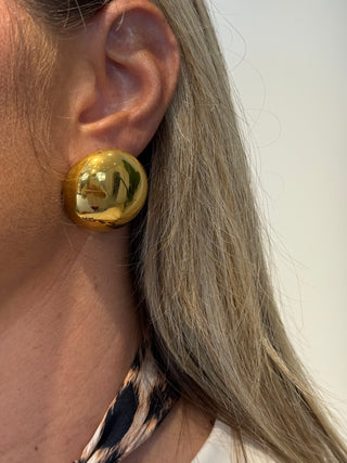 Orecchino BOTTONE gold