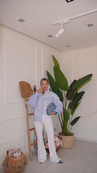 Pantalone white NIZZA