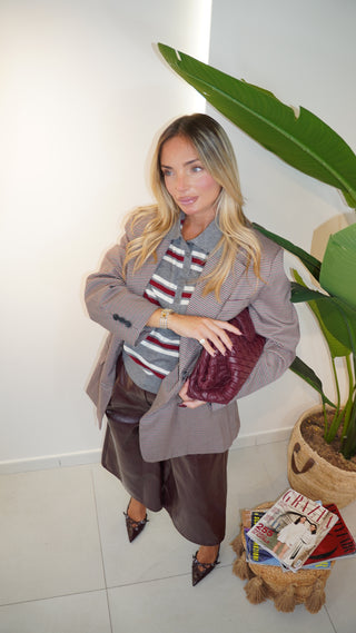 Blazer GALLES bordeaux