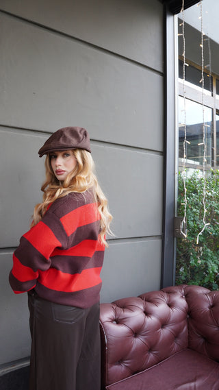 Pullover polo HARRODS red