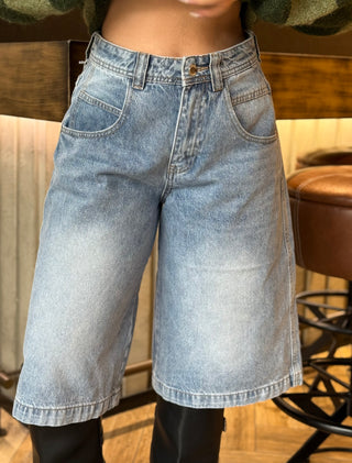 Bermuda BLESSING denim chiaro