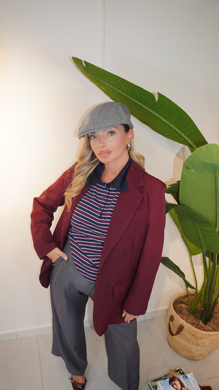 Blazer BURGUNDY
