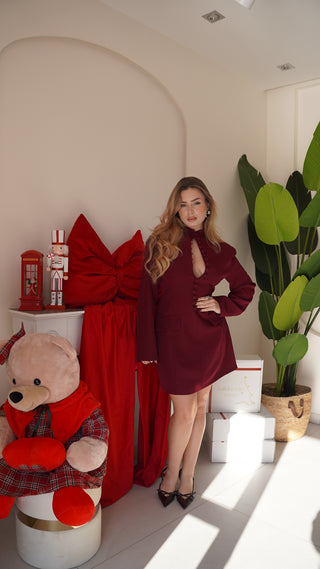 Dress JAPAN bordeaux