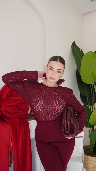 Jumpsuit CARTIER bordeaux