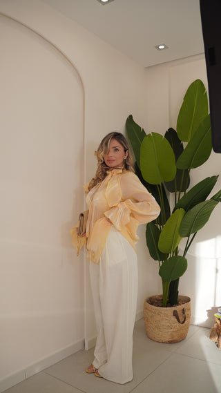 Pantalone HELENA panna