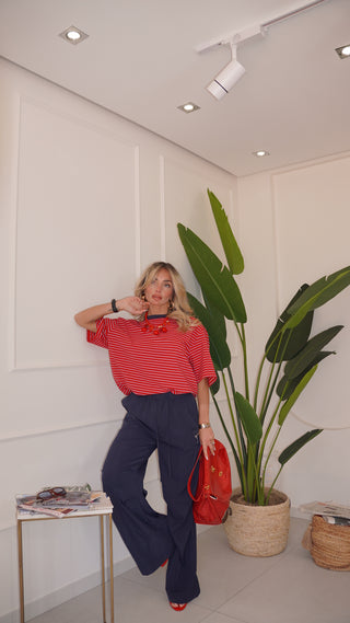 T-shirt MARINE red