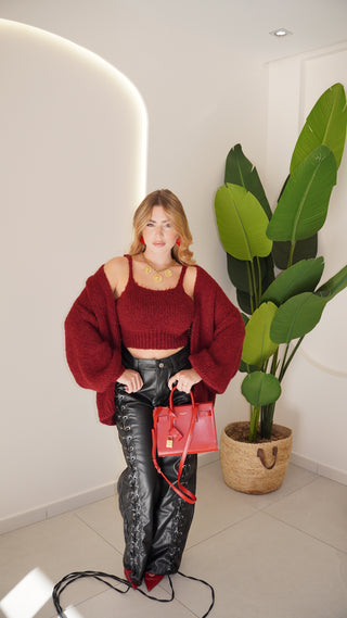 Pantalone GOOSE ecopelle