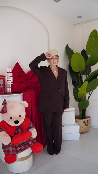 Tailleur SECRET brown