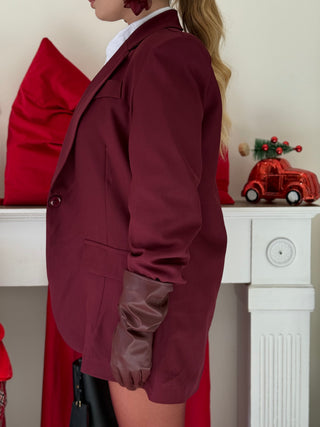 Blazer EDITION bordeaux