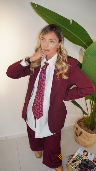 Blazer BURGUNDY