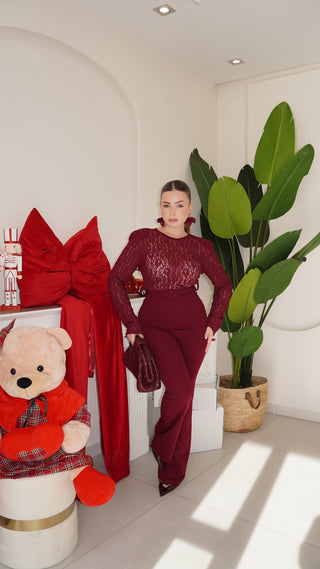 Jumpsuit CARTIER bordeaux