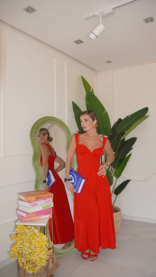 Abito POLLY red