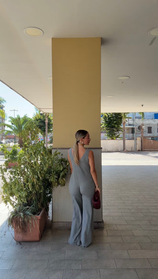 Jumpsuit MUM grigia