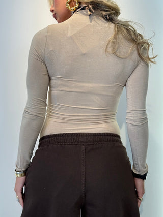Maglia ZENIS beige