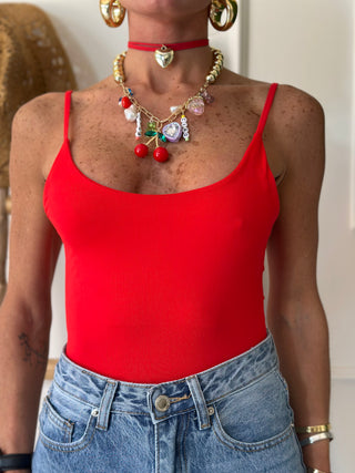 Body SUMMER red basic