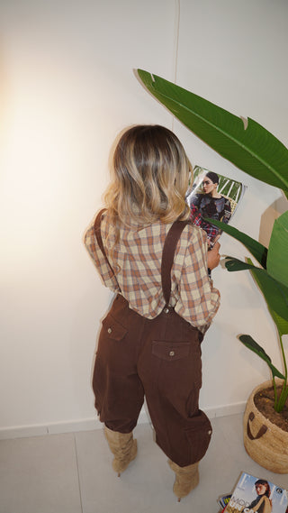 Camicia VINTAGE quadroni
