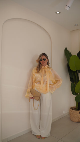 Pantalone HELENA panna