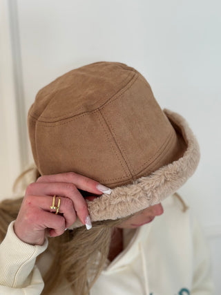 Cappello PESCATORE lana beige