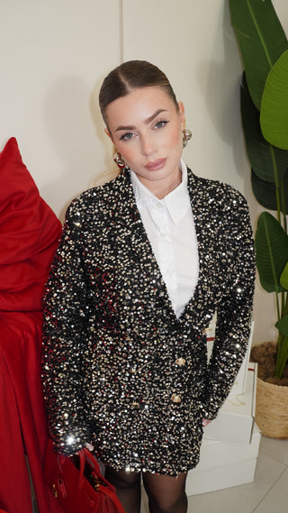 Giacca abito LUMIER argento