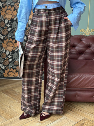 Pantalone BRIDGE quadroni