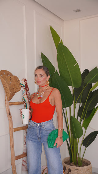 Body SUMMER red basic
