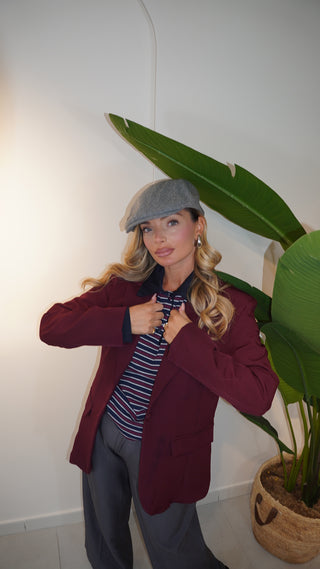 Blazer BURGUNDY