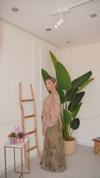 Blusa RIO camel