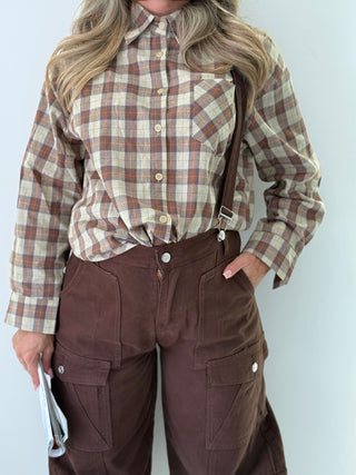 Camicia VINTAGE quadroni