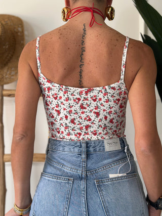 Body SUMMER flower red