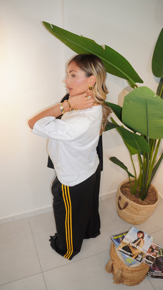 T-shirt spalline BASIC bianca
