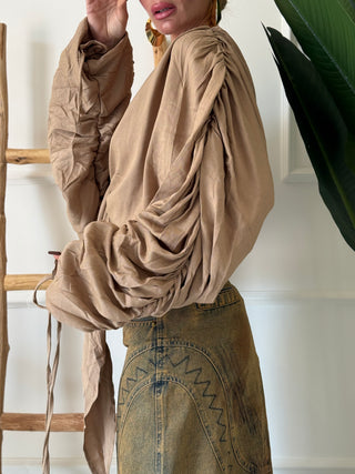 Blusa RIO camel