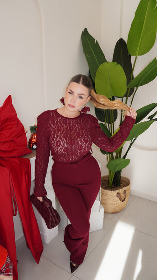 Jumpsuit CARTIER bordeaux