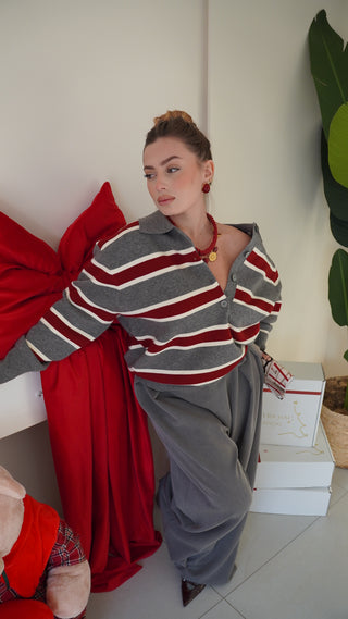 Pantalone FANNY grigio