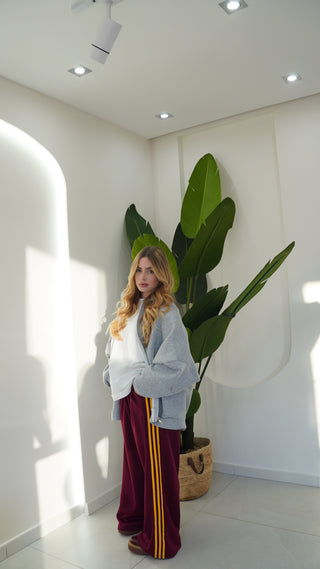 Pantalone PHARREL bordeaux