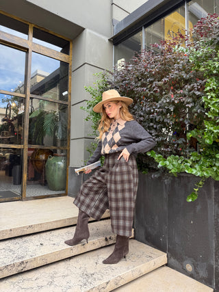 Pullover polo KENNY grigio