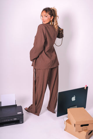 Tailleur BUSINESS WOMAN brown