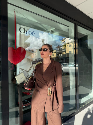 Tailleur MIRANDA brown