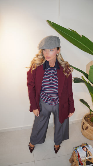 Blazer BURGUNDY