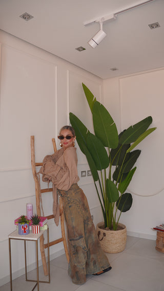 Blusa RIO camel