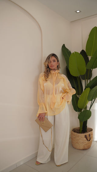 Pantalone HELENA panna