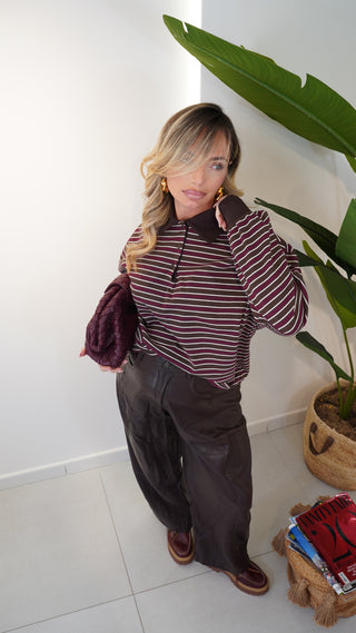 Polo TRENDY brown