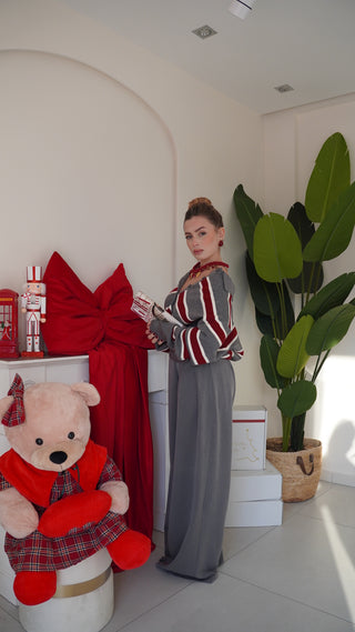 Pantalone FANNY grigio