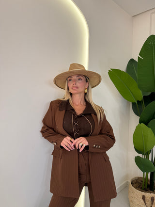 Tailleur MONACO brown