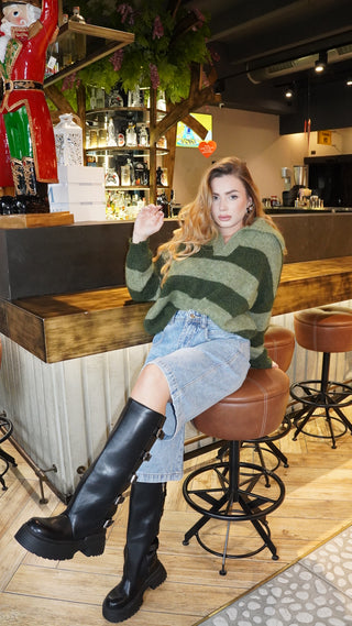 Bermuda BLESSING denim chiaro