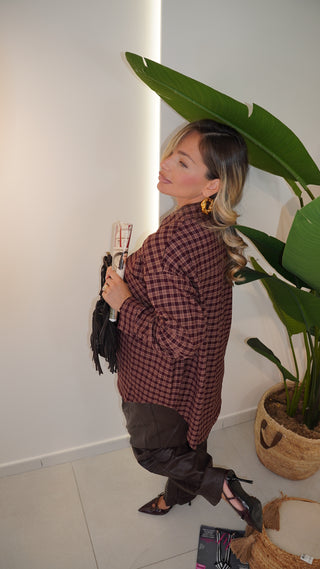 Camicia SCOTT bordeaux