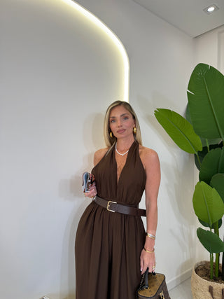 Jumpsuit ATENA brown