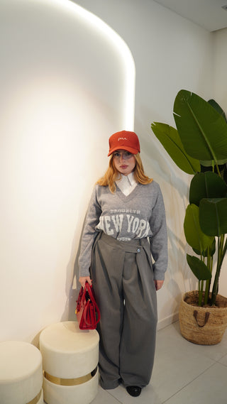 Pantalone CLASSIC VIBES grigio